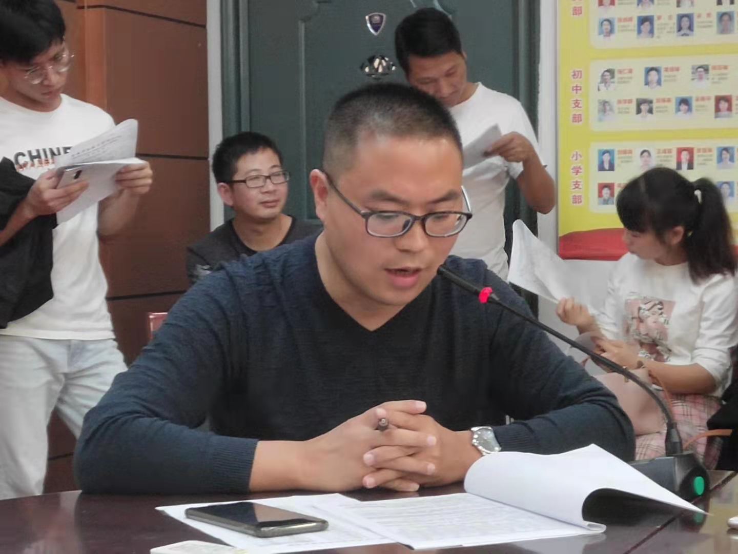 高中部召开高一高二第一次月考考务会-贵溪市实验中学