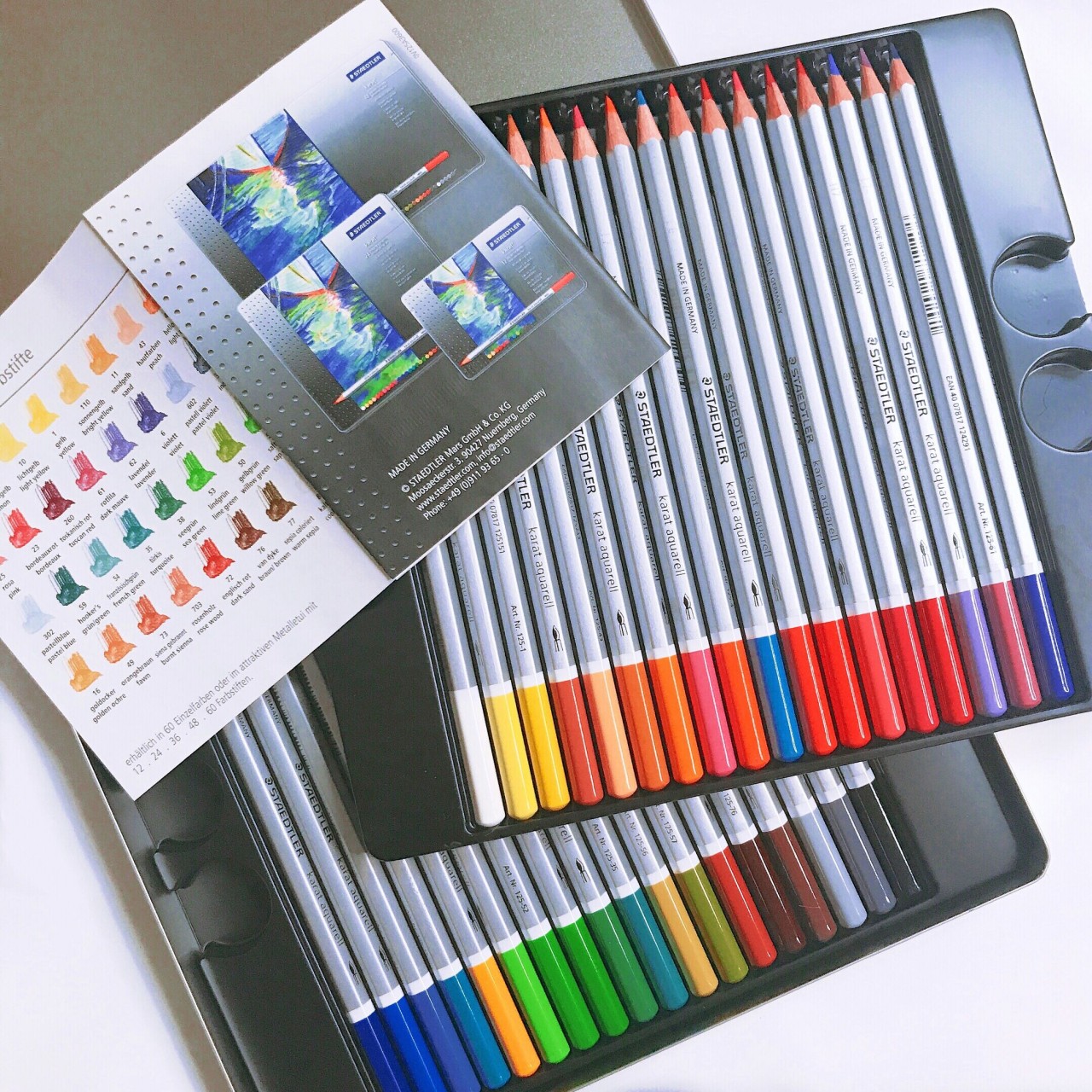 这么棒的施德楼水溶彩铅可别错过了！