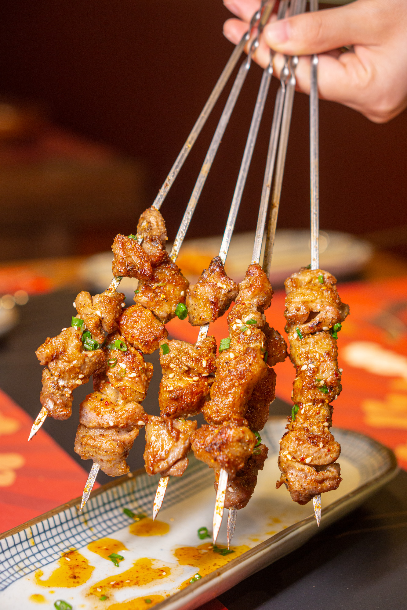 火酱牛肉串
