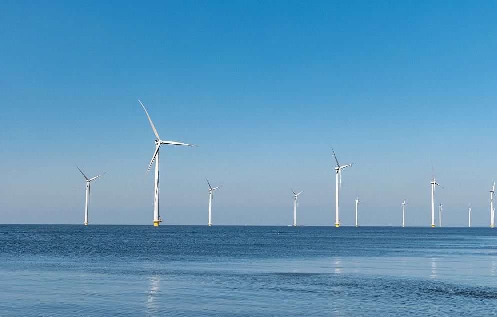 大唐国信滨海海上风力发电项目验收