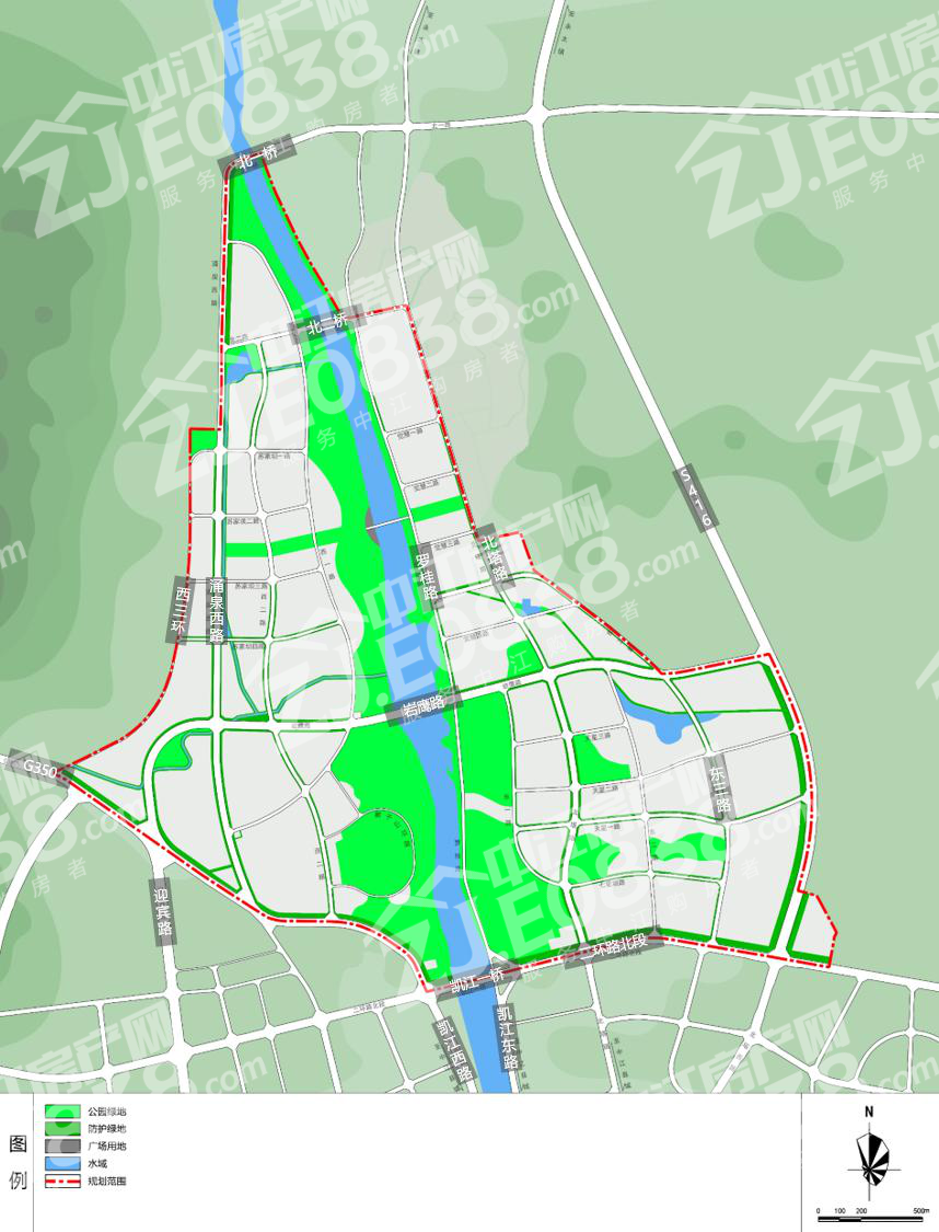 北门最新规划曝光中江城北终于迎来整体性规划方案