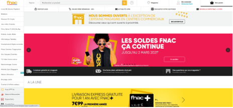 電子產(chǎn)品——Fnac