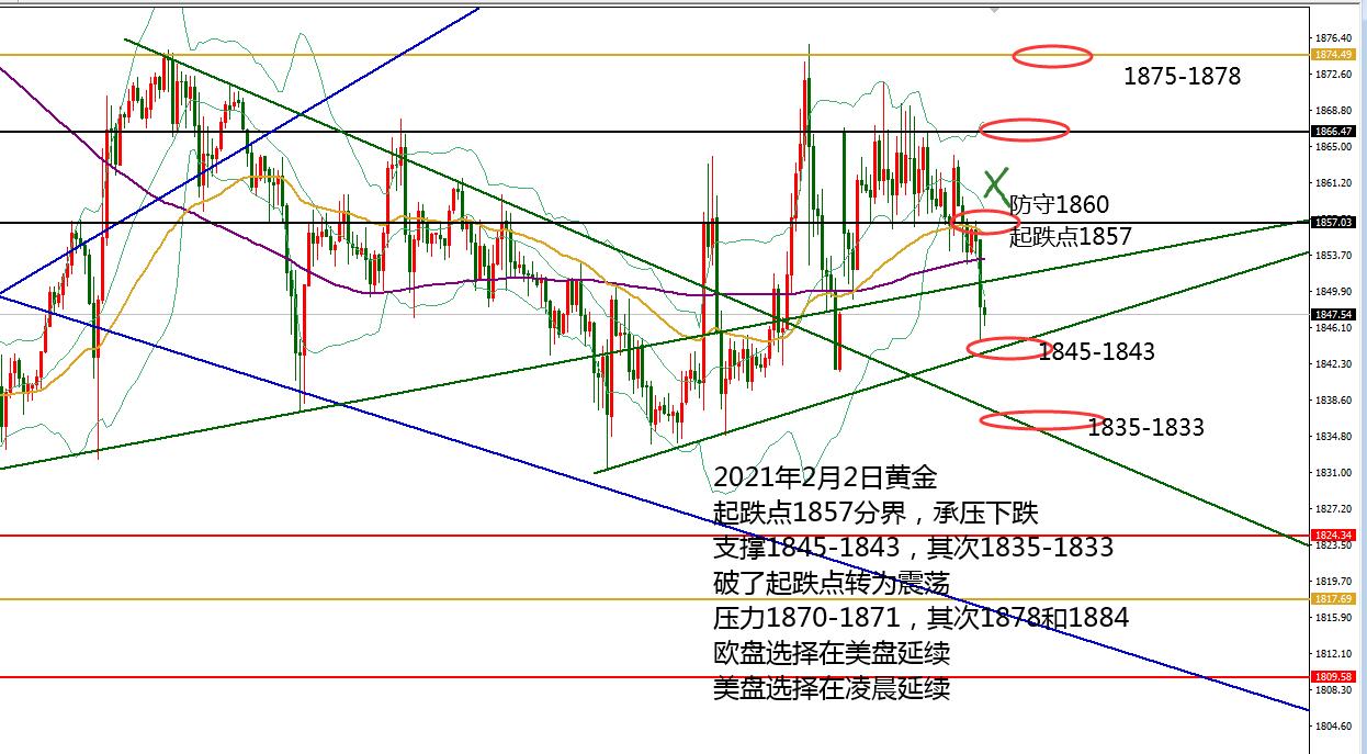 何小冰：白银控场回落，黄金续跌盈利 02.02