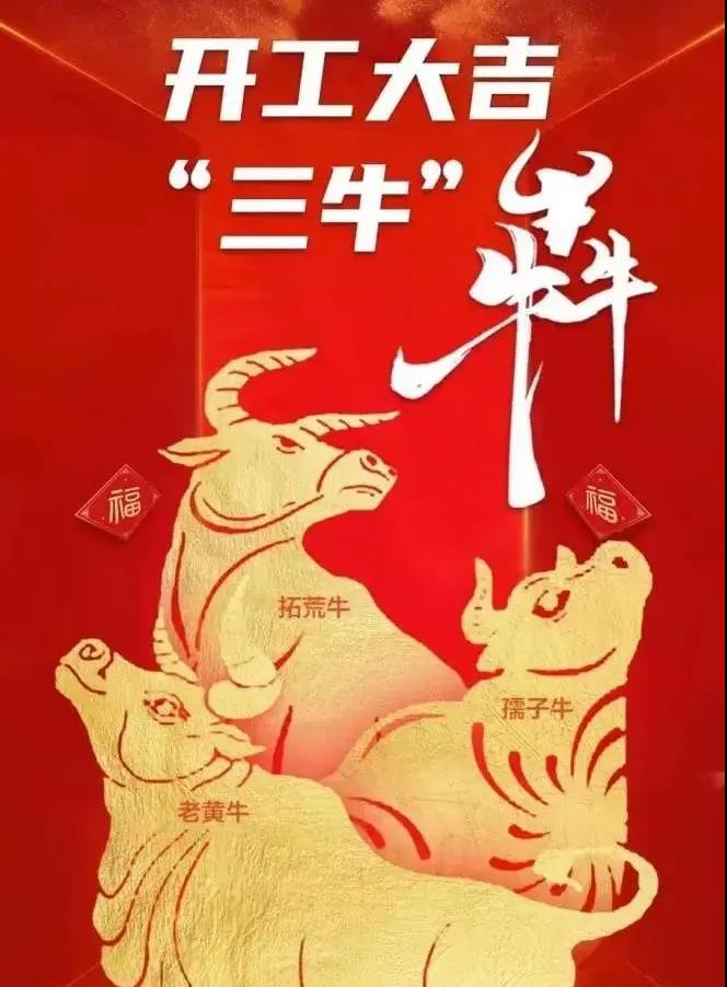 新年新作为2021一起犇起来