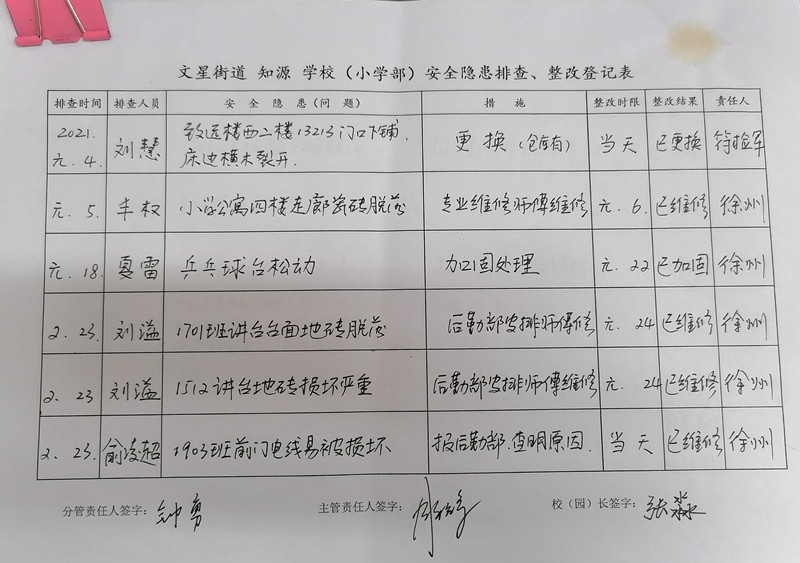 知源学校举行校园消防安全知识讲座