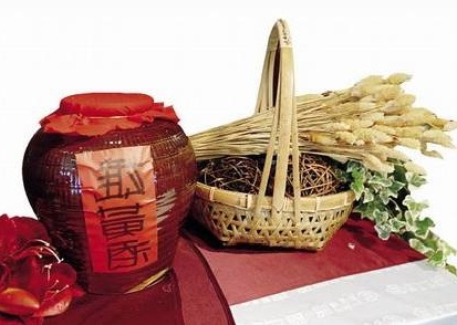 端午涂雄黄药酒