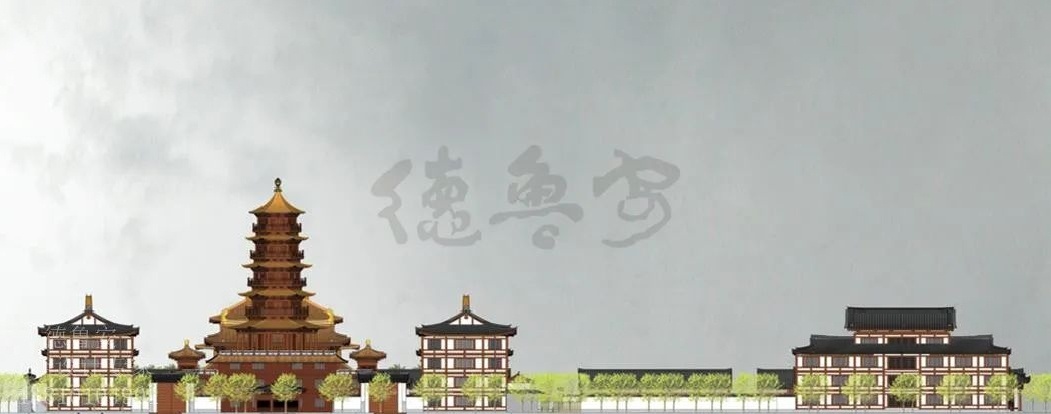Master plan of Tangfeng dizang Bodhisattva Taoist center covering an area of 28 Mu(图26)