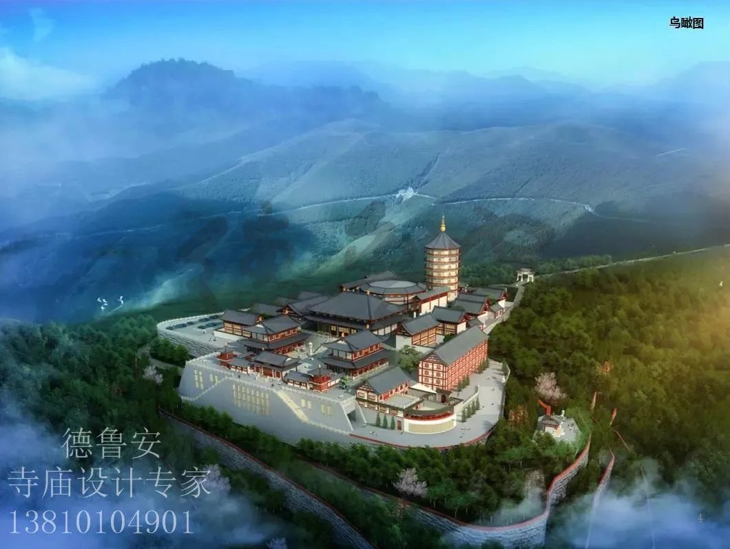 Master plan of Wanghai temple in Tangfeng Dongtai(图2)