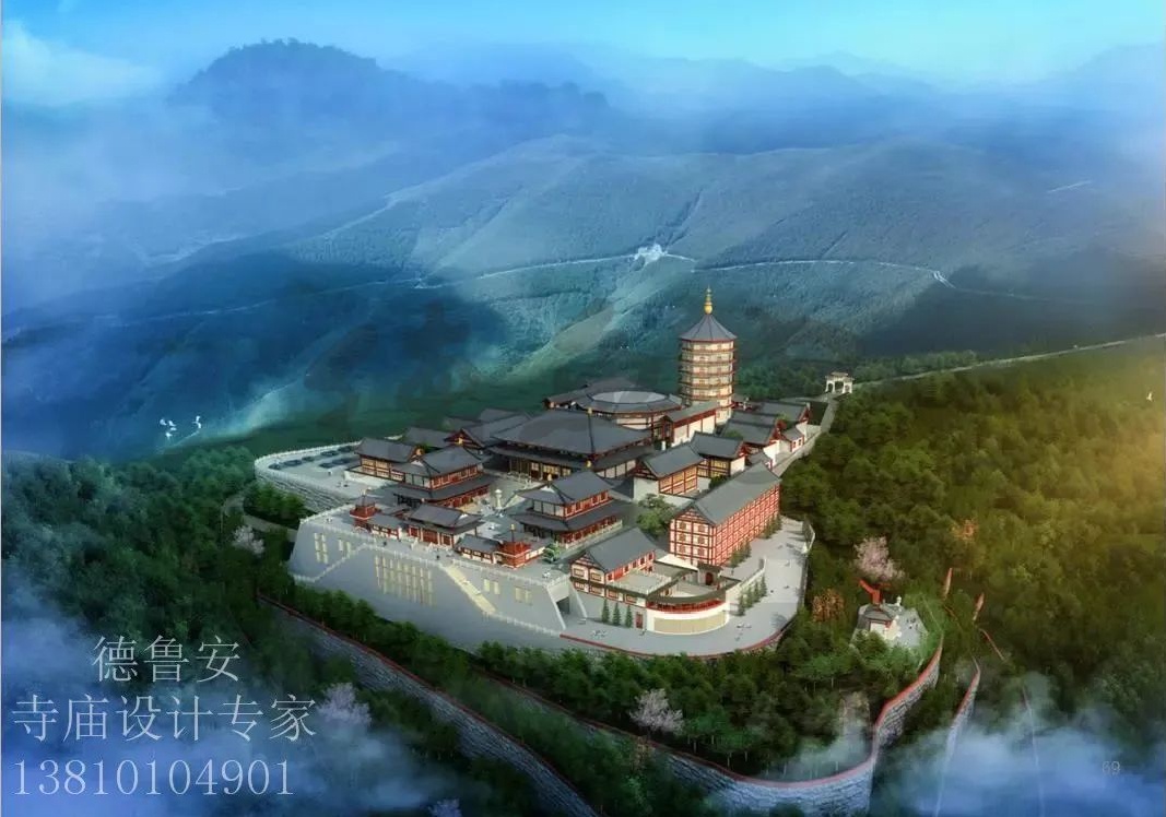 Master plan of Wanghai temple in Tangfeng Dongtai(图45)