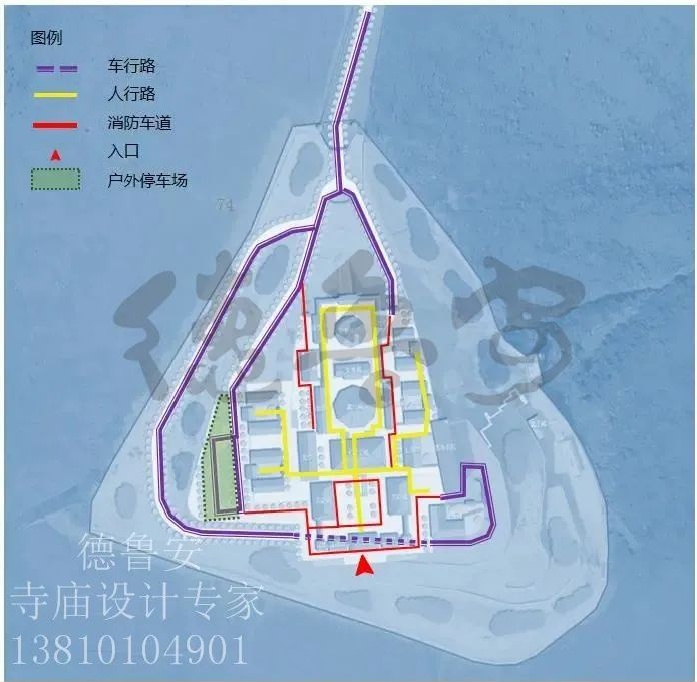 Master plan of Wanghai temple in Tangfeng Dongtai(图49)