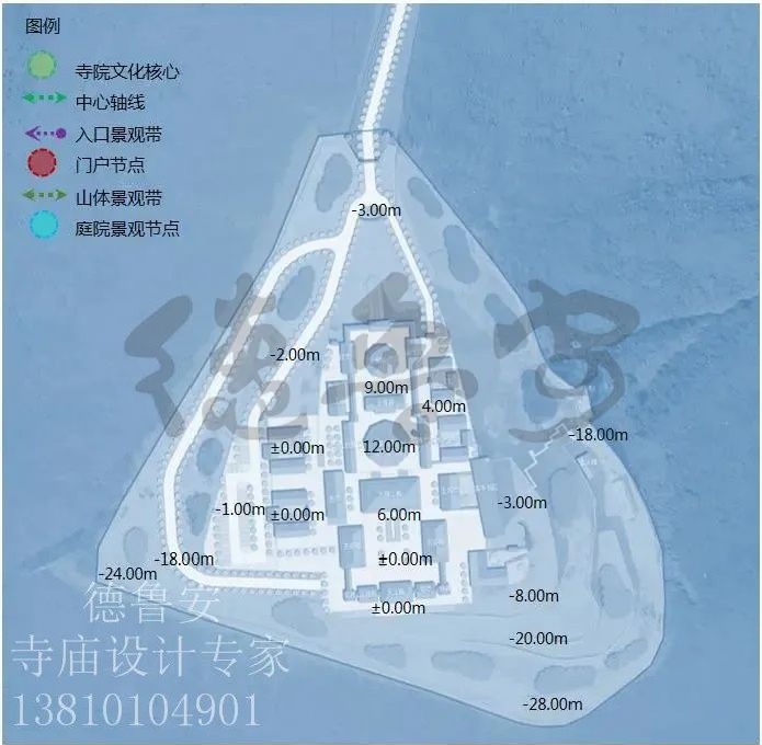 Master plan of Wanghai temple in Tangfeng Dongtai(图51)