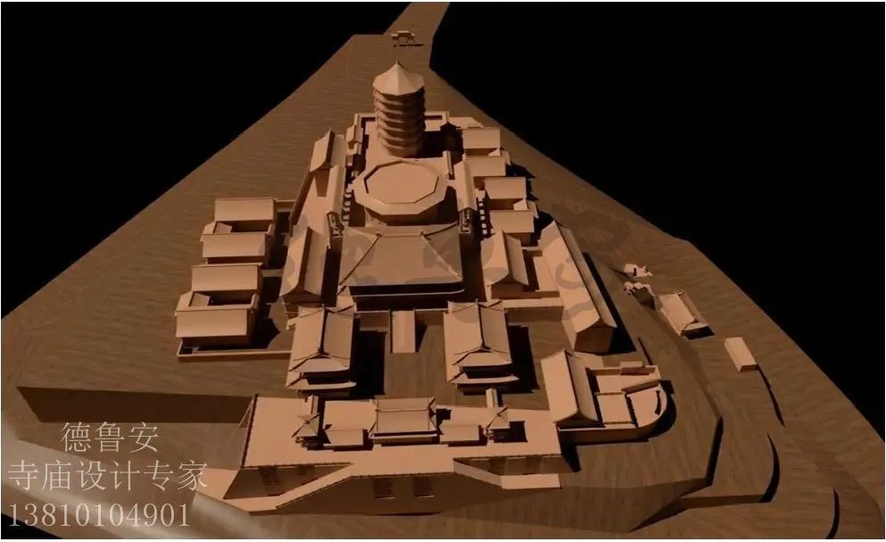 Master plan of Wanghai temple in Tangfeng Dongtai(图53)