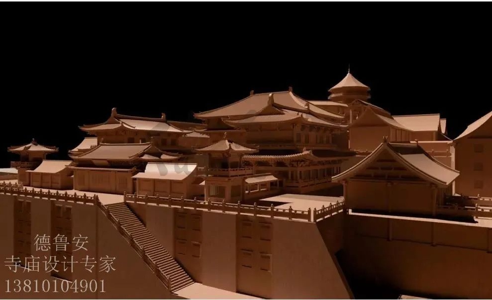 Master plan of Wanghai temple in Tangfeng Dongtai(图54)
