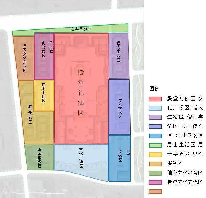 Master plan of Guangji temple in chenbalhu banner Hulunbuir(图25)
