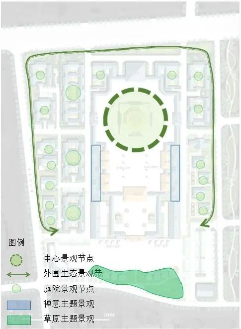 Master plan of Guangji temple in chenbalhu banner Hulunbuir(图28)