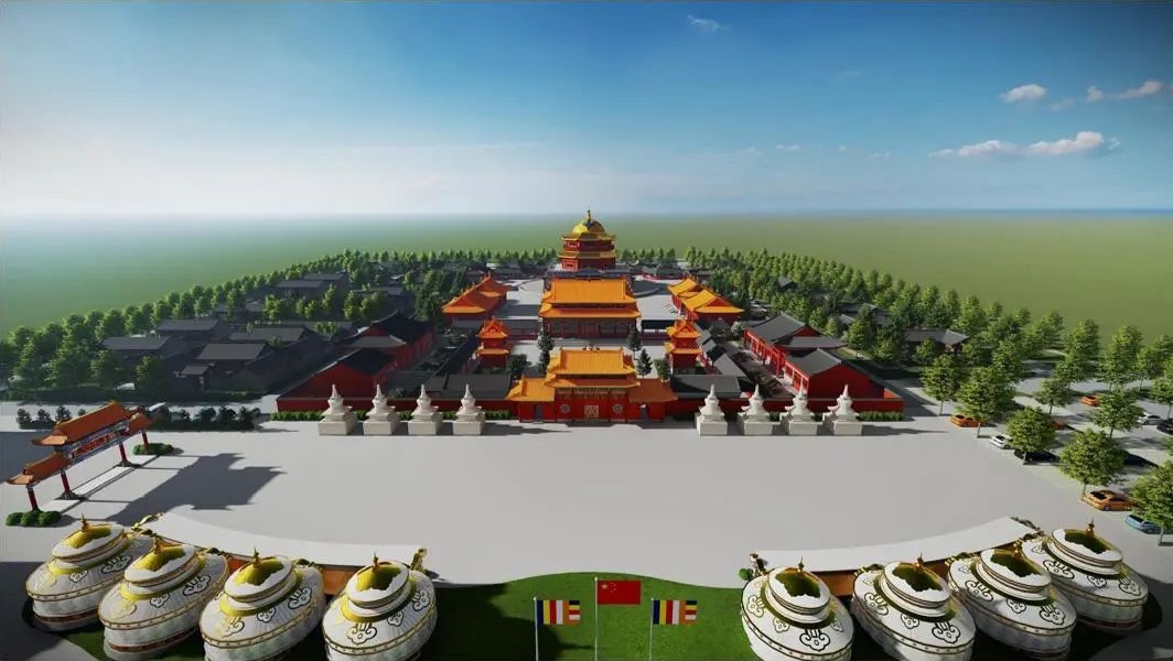 Master plan of Guangji temple in chenbalhu banner Hulunbuir(图30)
