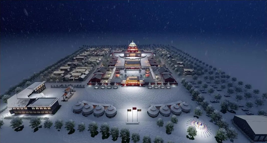Master plan of Guangji temple in chenbalhu banner Hulunbuir(图36)